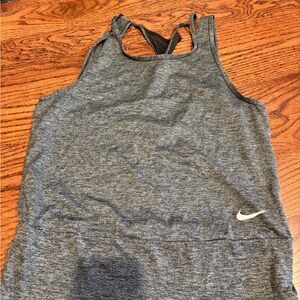 Nike Women's Heathered Gray Tank Top